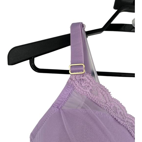 Natori 741299 Feathers full figure underwire bra purple size 34D - Picture 3 of 9